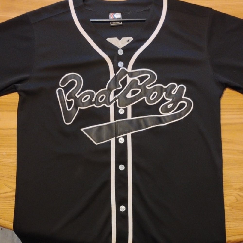 Bad Boy Black Athletic Jersey